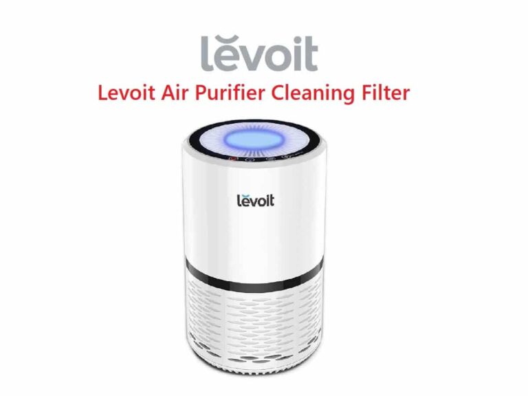 cleaning levoit filter