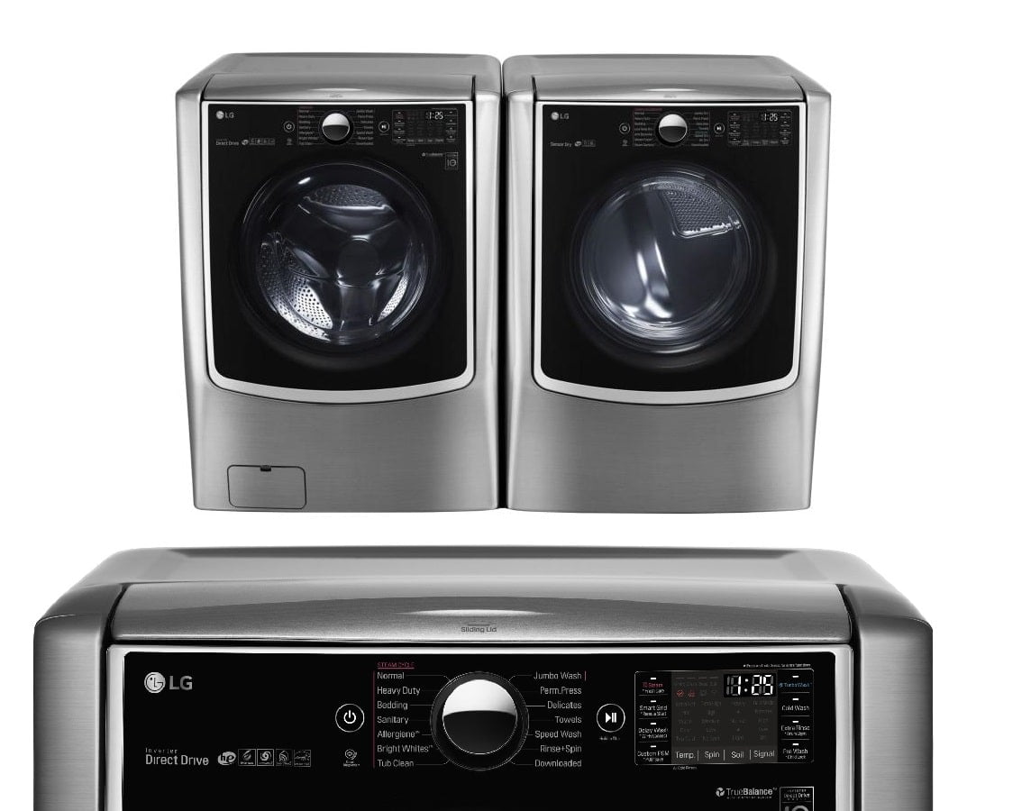 LG WM9000HVA 5.2-Cubic-Foot Smart Wi-Fi Enabled Front-Load Washer