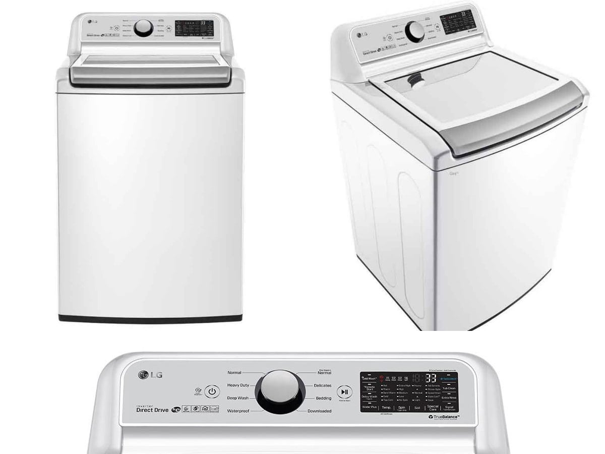 LG WT7300CW 5.0-Cubic-Foot Top-Load Washing Machine