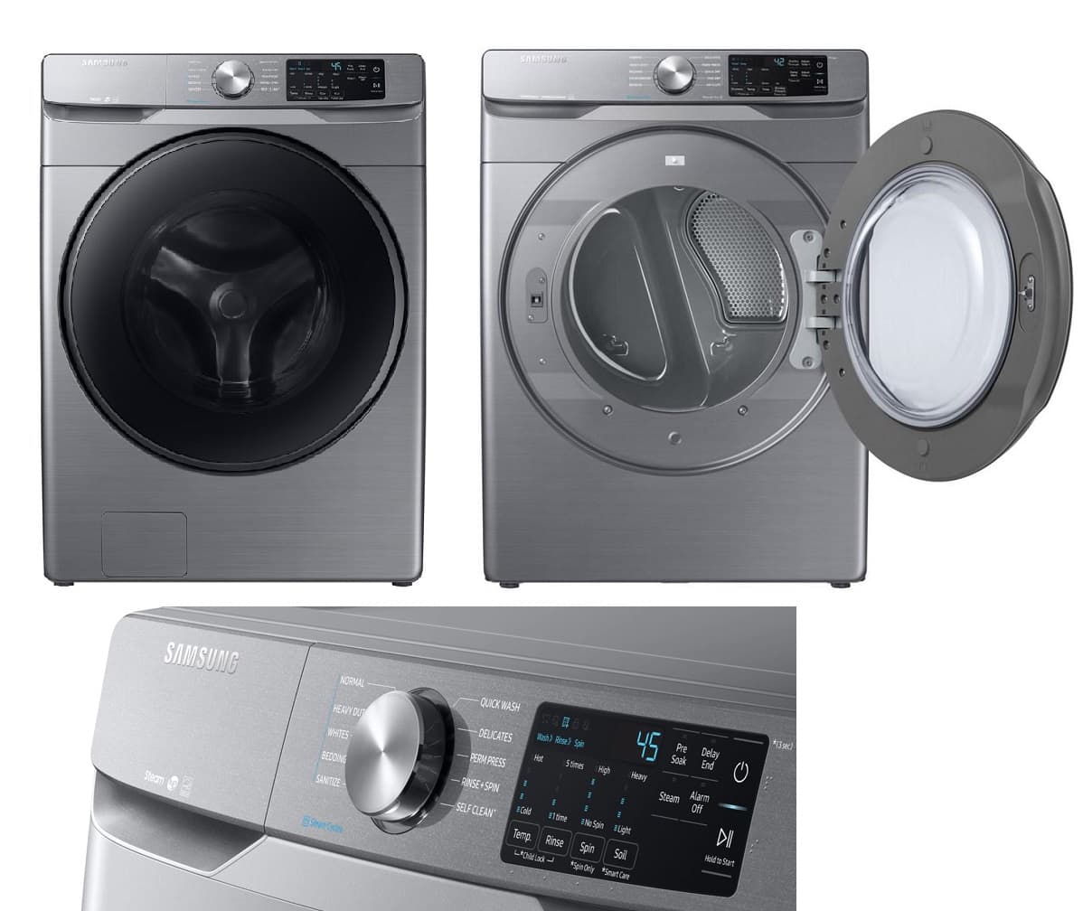 Samsung WF45R6100AP 4.5 cu. ft. High-Efficiency Front Load Washing Machine
