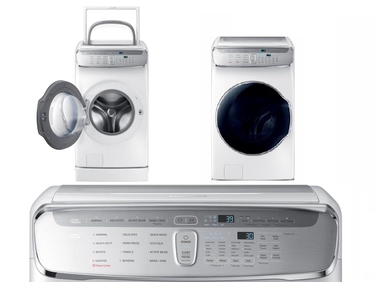 Samsung WV60M9900AW 6.0-Cubic-Foot FlexWash Washing Machine