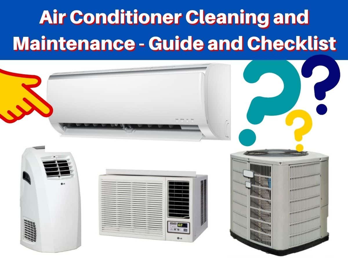 Air Conditioner Cleaning And Maintenance Guide And Checklist 8017