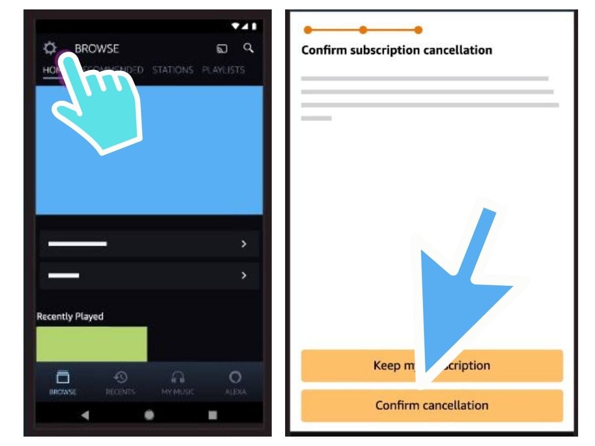 How To Cancel Amazon Music On Android