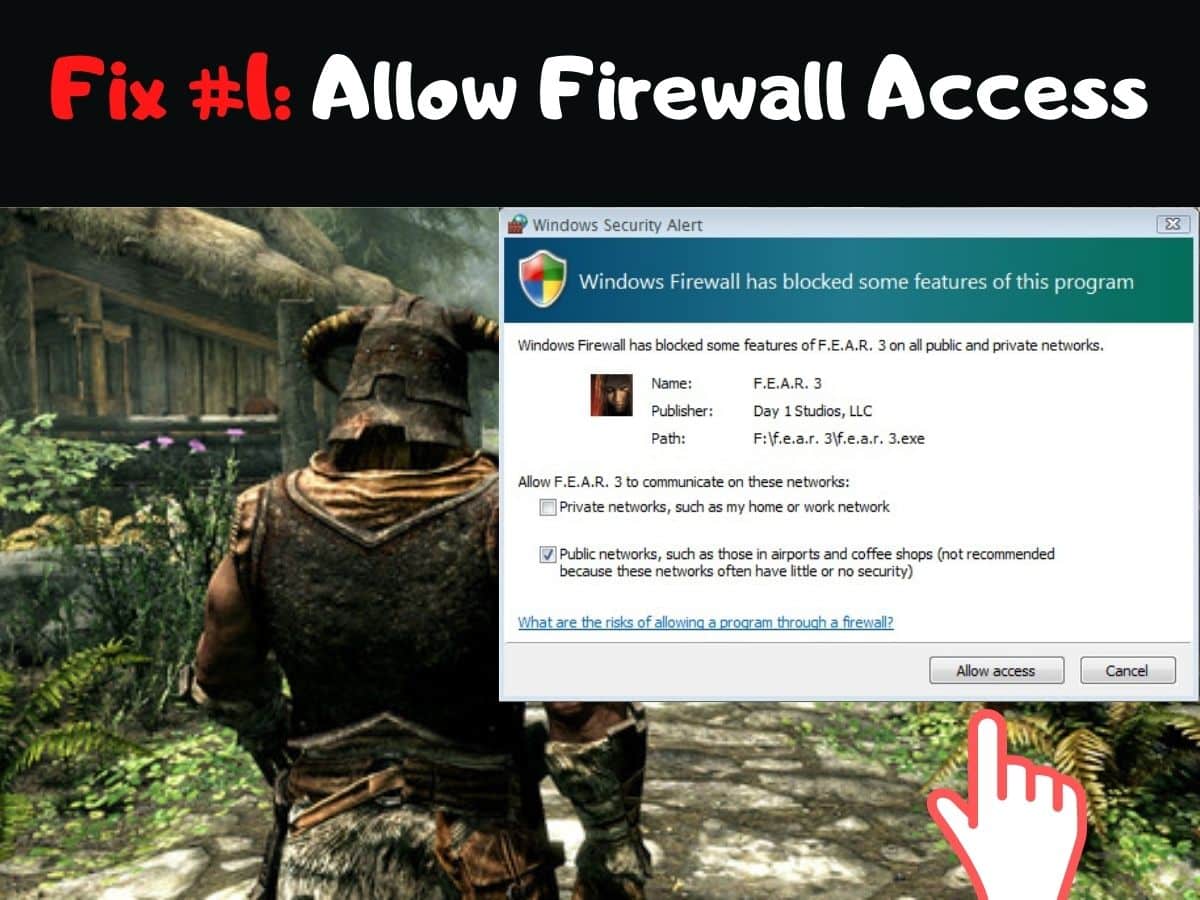 Allow Firewall Access